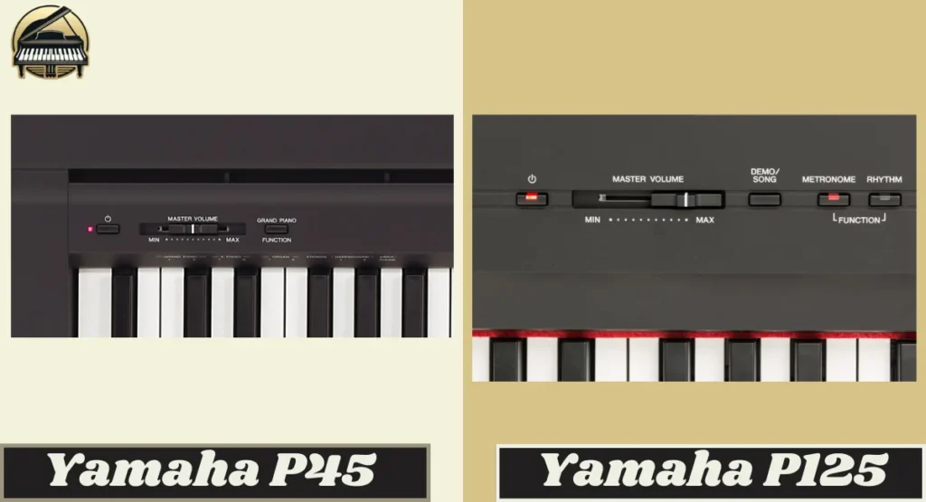 yamaha-p45-vs-p125-key-action-playing-experience yamaha p45 vs p125 key action and playing feel comparison